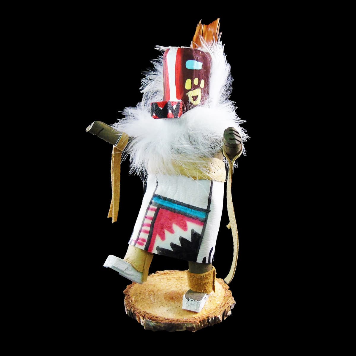 Authentic Mini Badger Kachina Doll - Image 3
