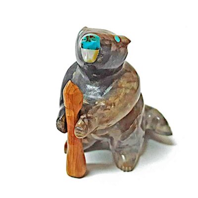 Leekya Zuni Beaver Marble Fetish