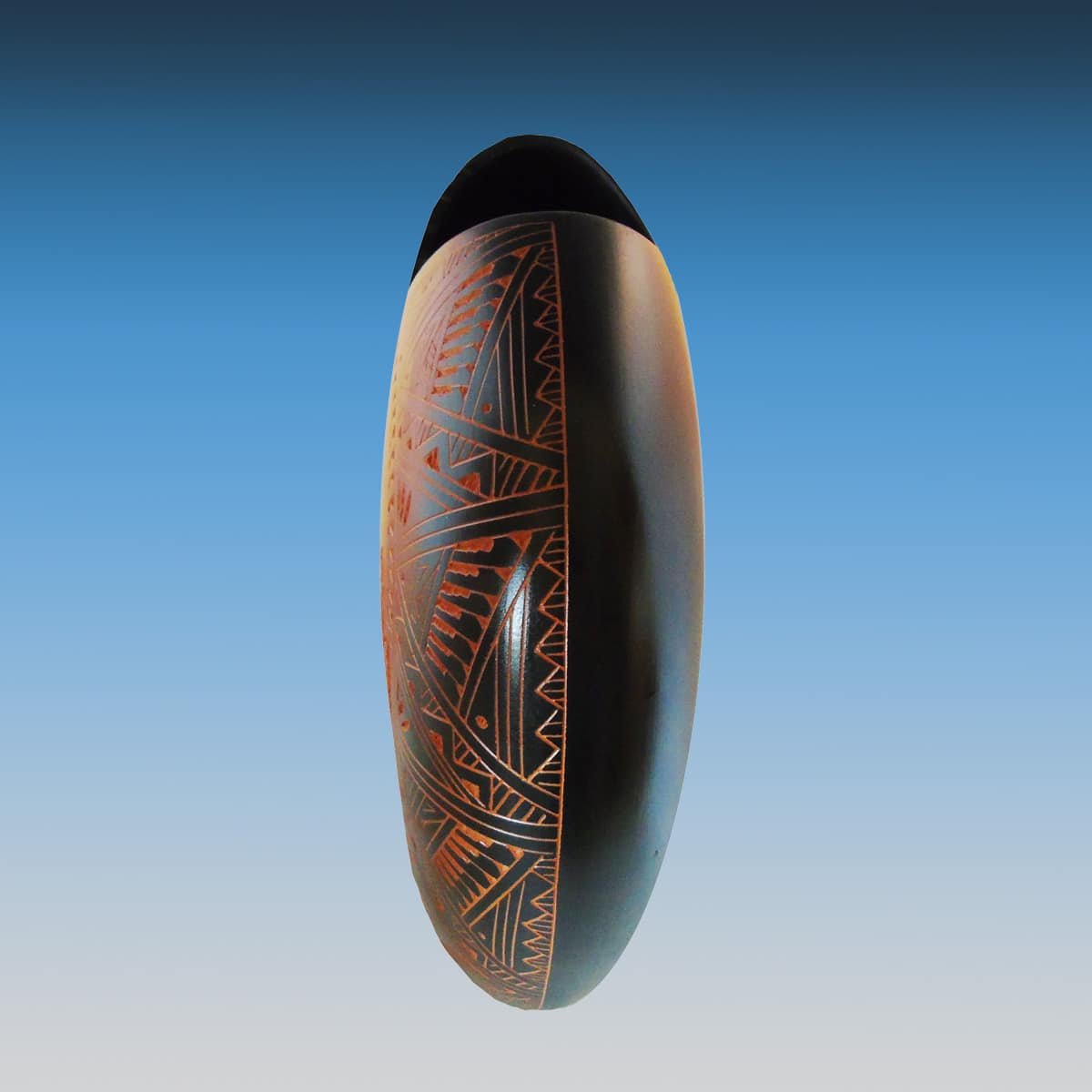Laguna Pueblo Eagle Dancer Pillow Pot by Diane Aragon - Image 2
