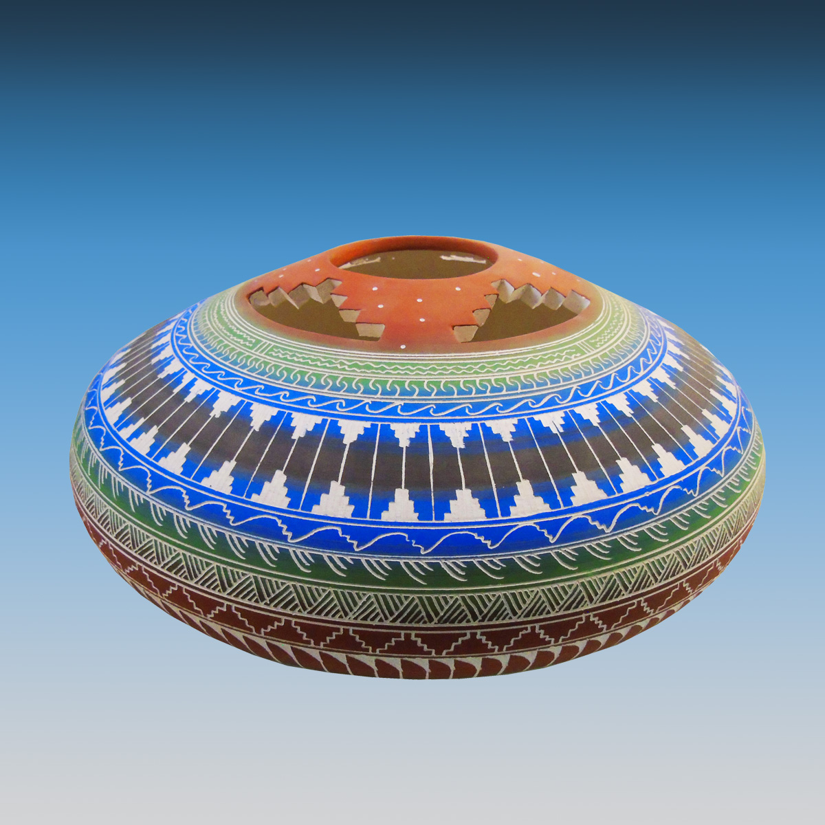 Navajo Horsehair Pottery NP -16