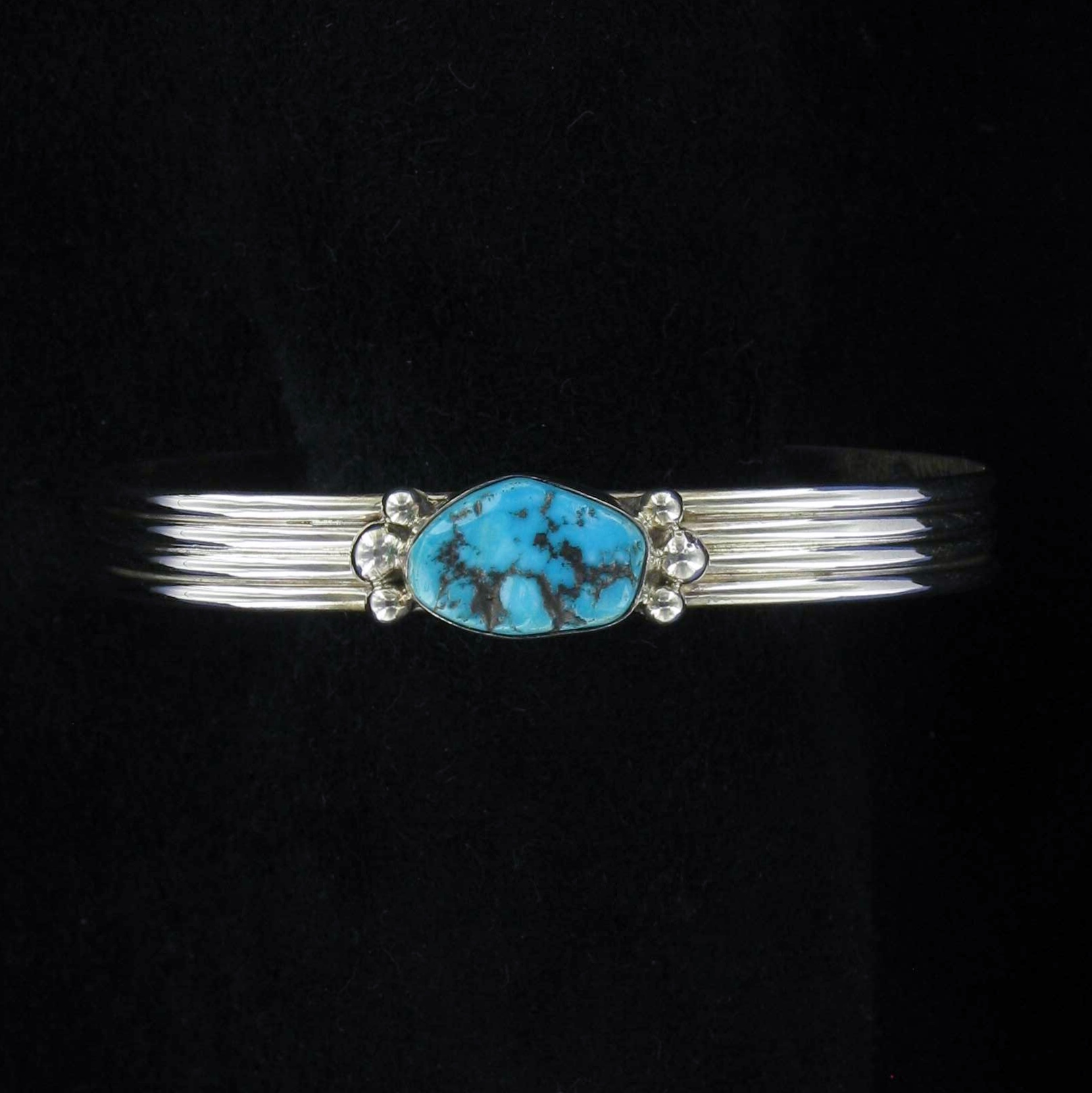 Single Turquoise Stone Bracelet - Image 2