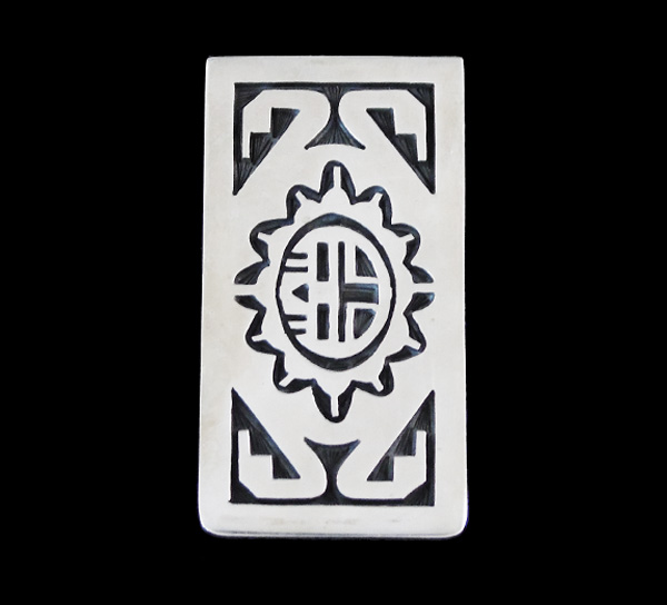 Hopi Sunface Money Clip - Image 2