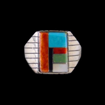 Navajo Multi-Stone Inlaid Ring