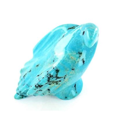 Nastacio Zuni Turquoise Eagle Fetish