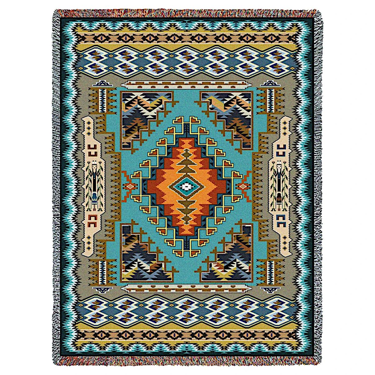 Painted Hills Sky Throw Blanket