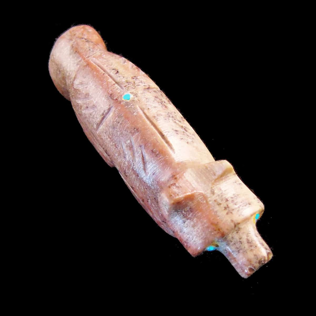 Phillips Wolf Fetish Carving - Image 3