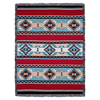Rimrock Red Woven Throw Blanket