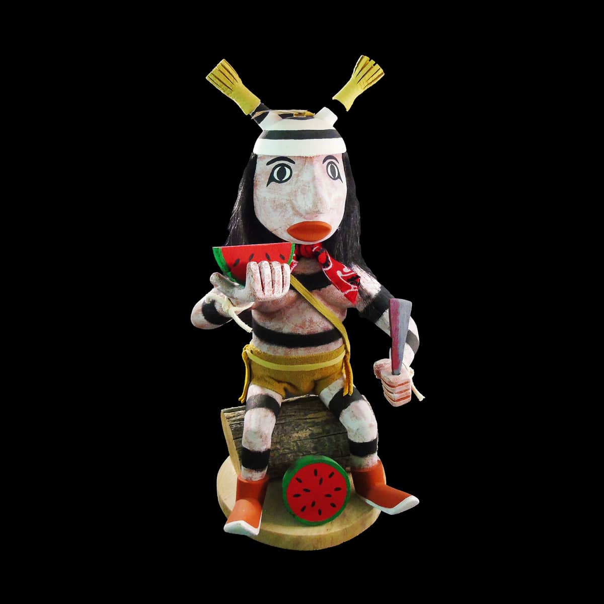 Robert Benally Clown Kachina