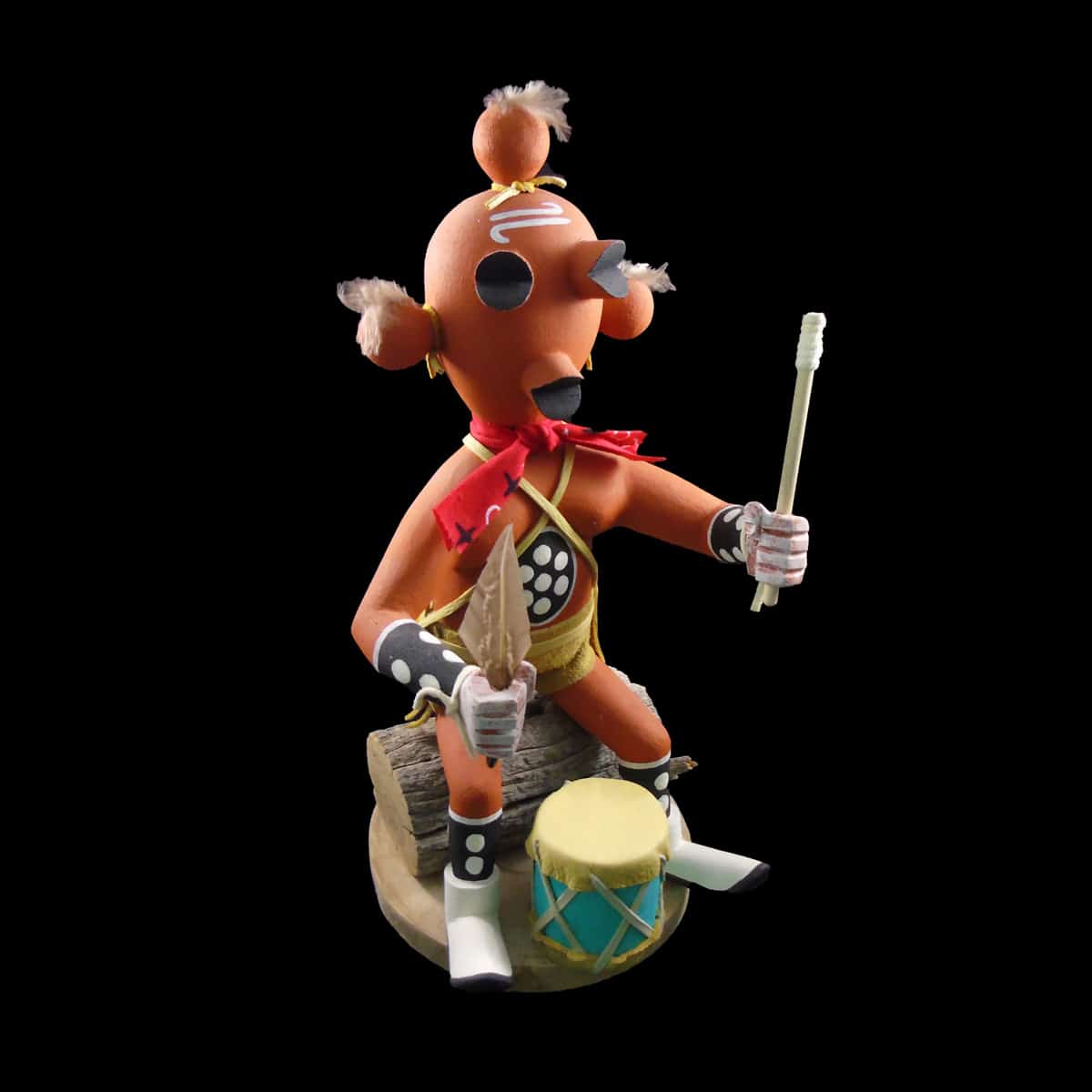 Robert Benally Mudhead Kachina - Image 2