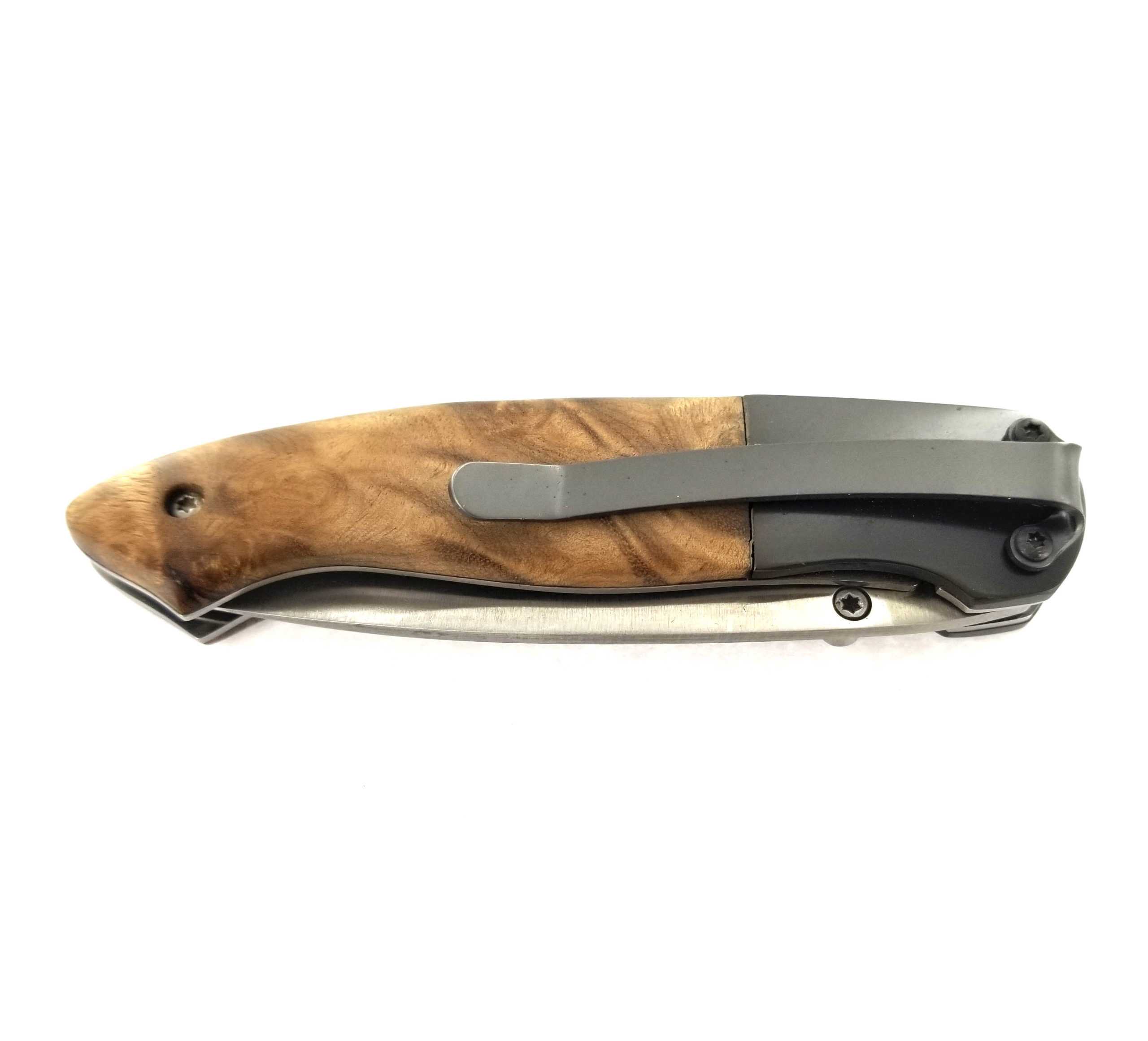 Silver Eagle Inlaid Browning knife - Image 2