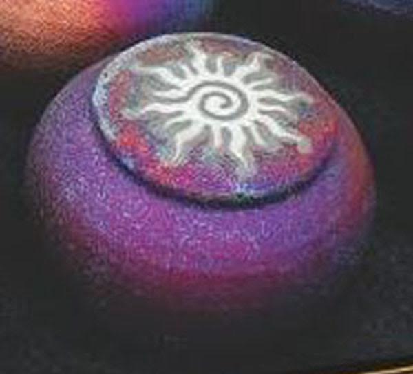 Raku- Mini Dreamcatcher Jar - Image 3
