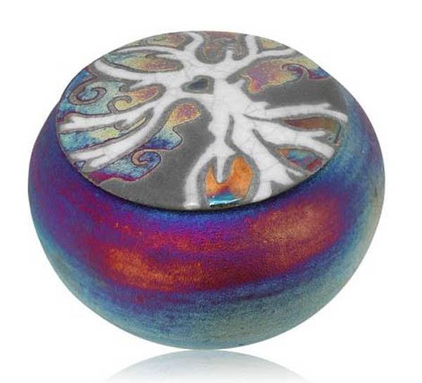 Raku- Mini Dreamcatcher Jar - Image 4