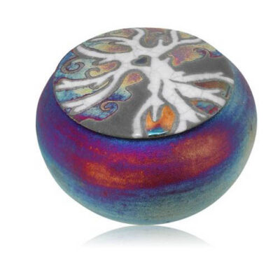 Raku-Medium Dreamcatcher Jar