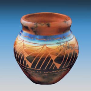 Vanessa Sam Authentic Southwest Navajo Horsehair Pottery