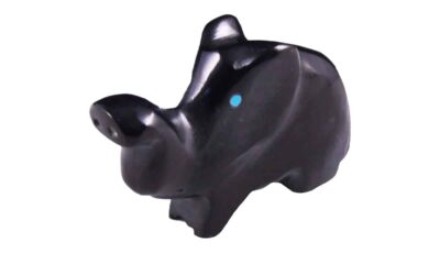 Authentic Bowannie Zuni Elephant Fetish Carving