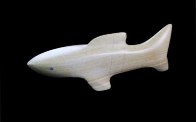 Zuni Stone Kenny Chavez Shark Fetish Totem