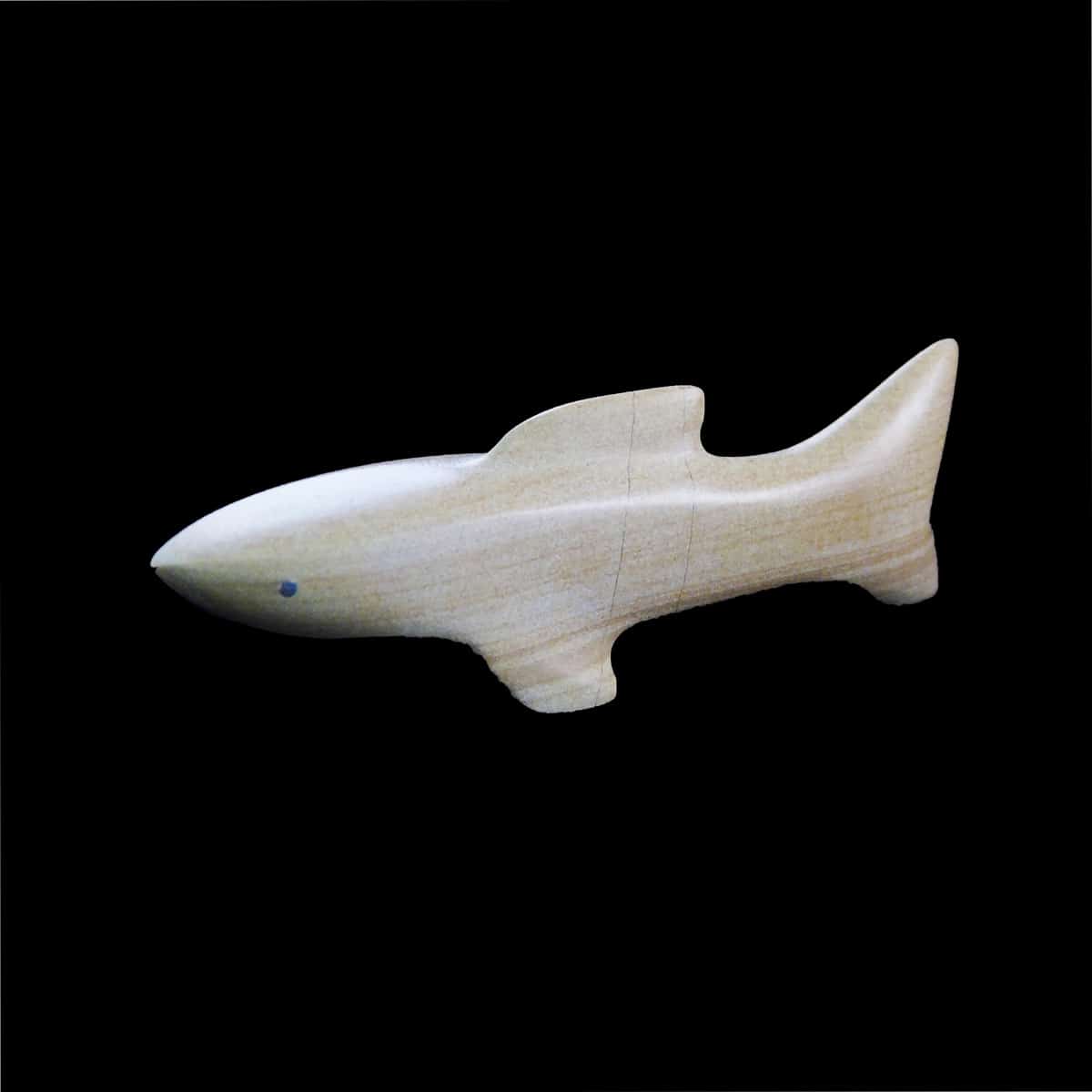 Zuni Stone Kenny Chavez Shark Fetish Totem