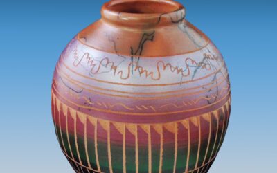 Native American Traditional Navajo Horsehair Vase
