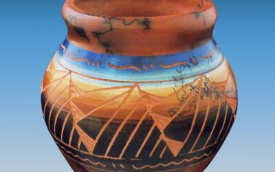 Vanessa Sam Authentic Southwest Navajo Horsehair Pottery