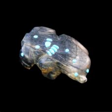 Native American Marble Mole Protection Fetish Totem