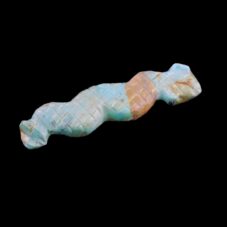 Genuine Turquoise Zuni Snake Talisman Carving