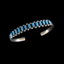 Sleeping Beauty Turquoise Cuff Bracelet by Verona Martza