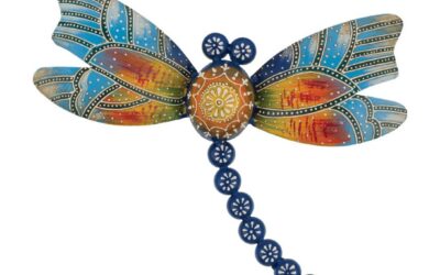 Regal Art Dragonfly Wall Decor – Blue Multi