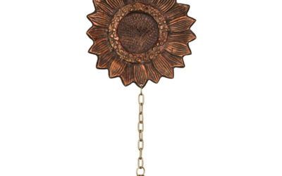 Sunflower Cast Garden Bell | Joe Wilcox Sedona