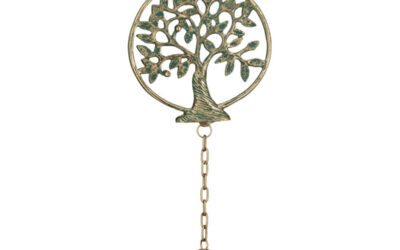 Tree of Life Cast Garden Bell | Joe Wilcox Sedona