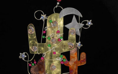 Jeweled Saguaro Ornament